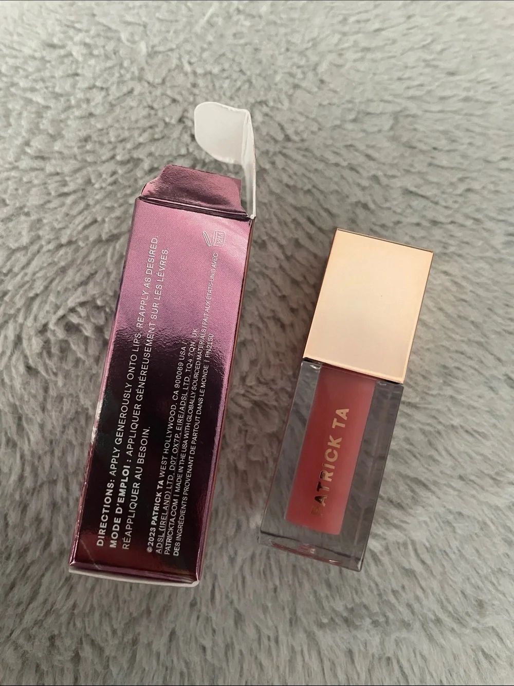 Patrick Ta Lip Tint - Deep Wine Red